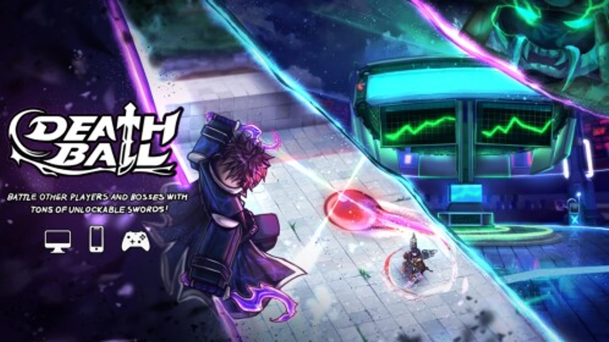 Death Ball Roblox game icon and codes
