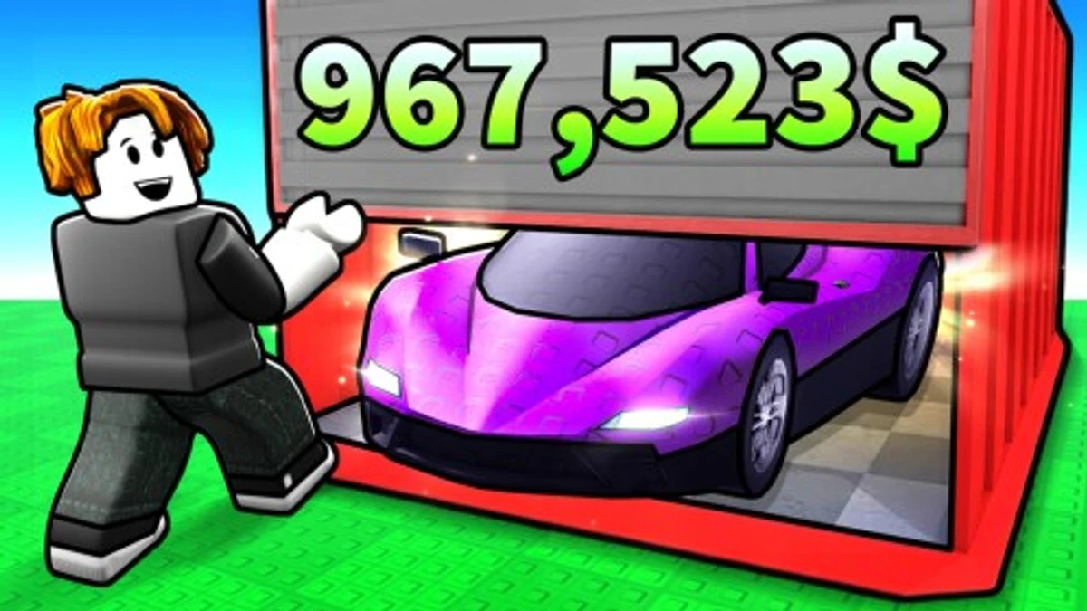 Unbox Your Car Roblox game icon and codes