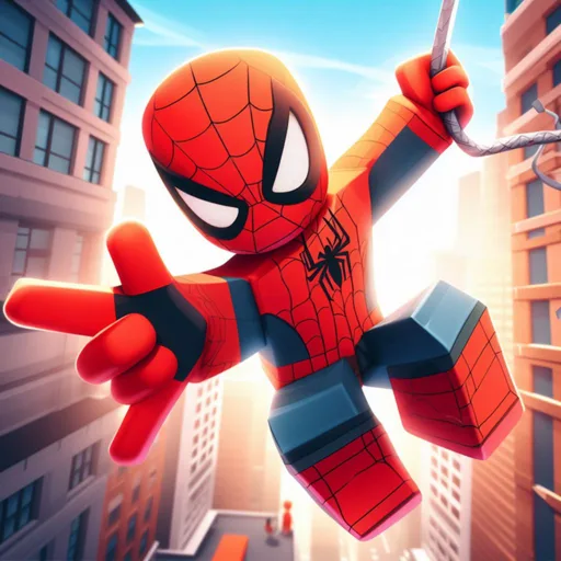 Spider-Man City Roblox game icon and codes