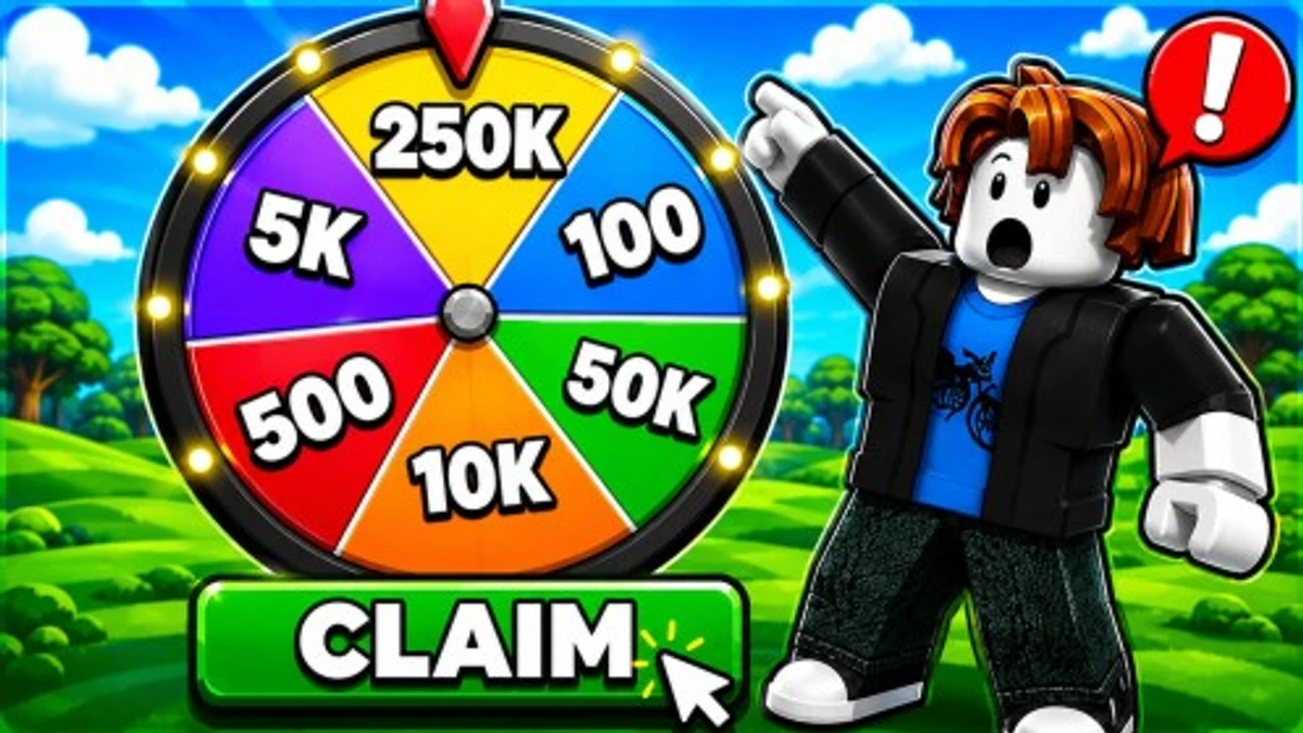 Spin For Free UGC Roblox game icon and codes