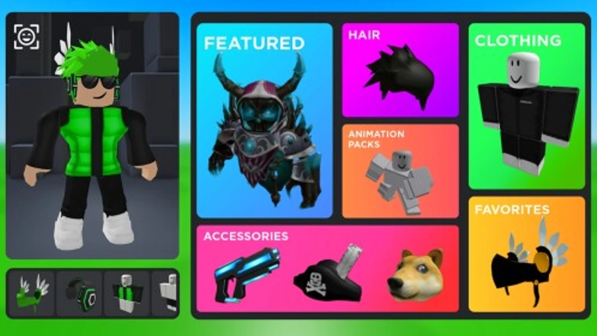 Catalog Avatar Creator Roblox game icon and codes