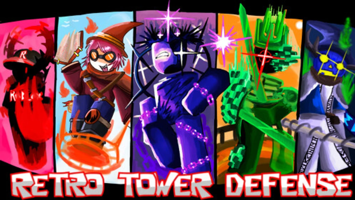 Retro Tower Defense Roblox game icon and codes