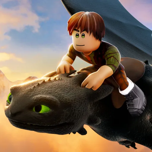 How to Train Your Dragon Roblox game icon and codes
