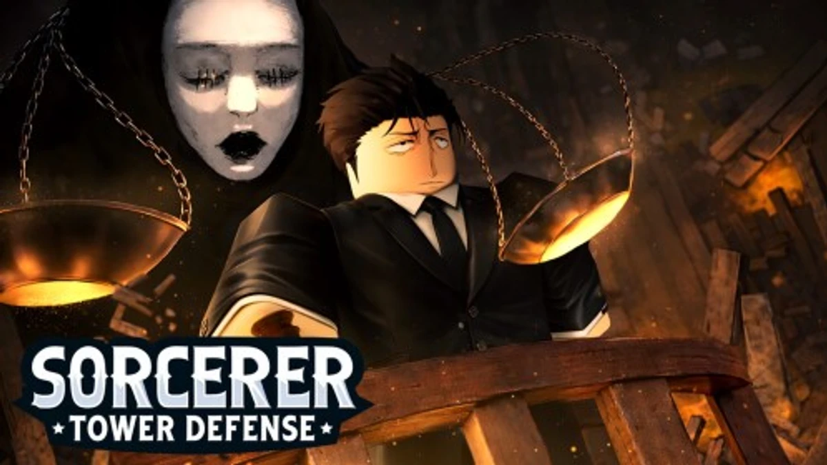 Sorcerer Tower Defense Roblox game icon and codes
