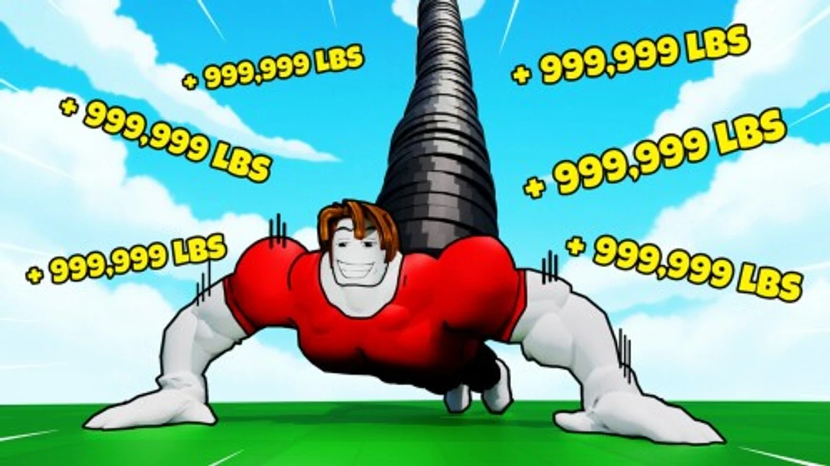 Push-Up Training Simulator Roblox game icon and codes