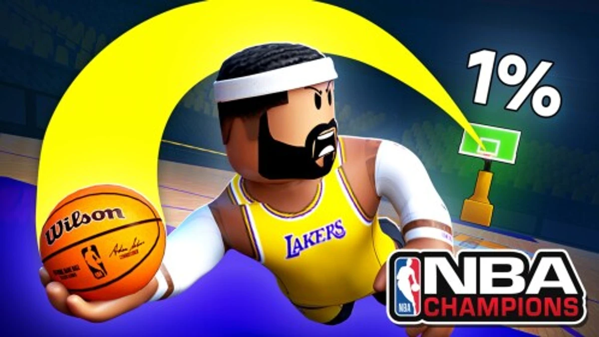 NBA Champions Basketball Roblox game icon and codes