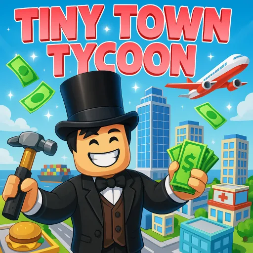 Tiny Town Tycoon Roblox game icon and codes