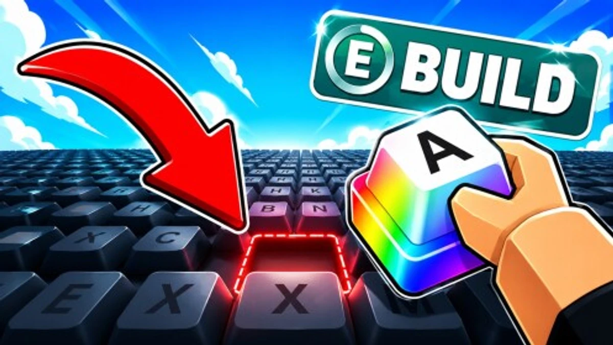 Build A Keyboard Roblox game icon and codes