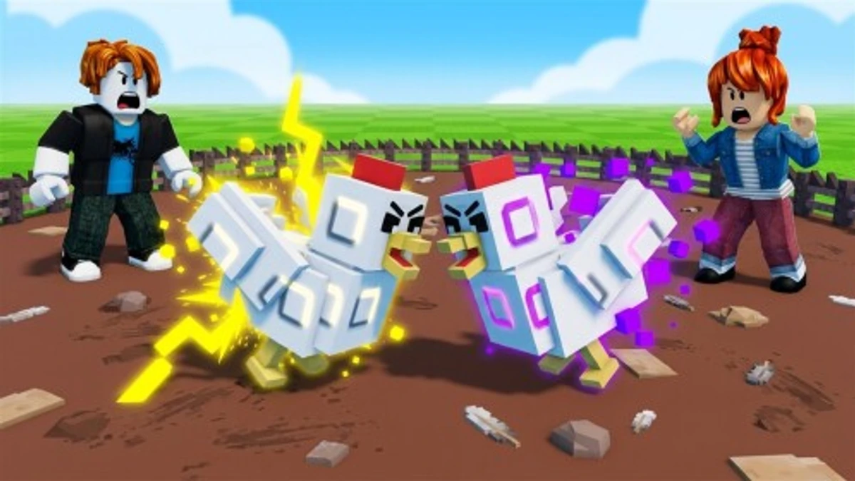 Grow a Chicken Fighter Roblox game icon and codes