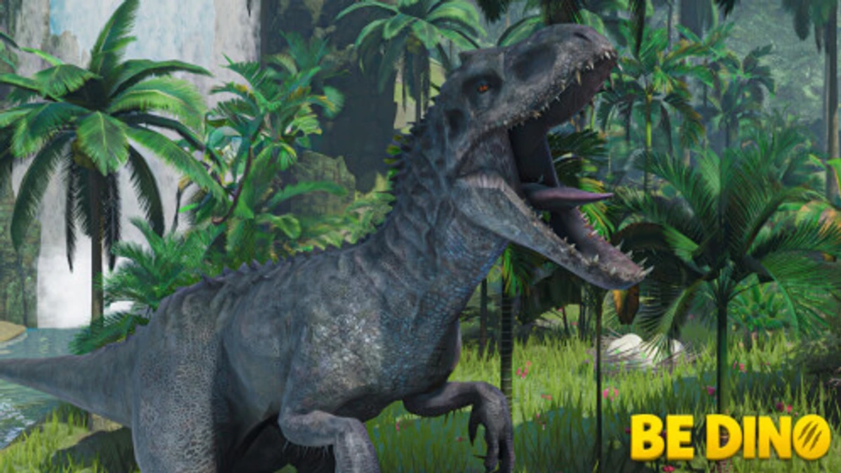 Be Dino Roblox game icon and codes