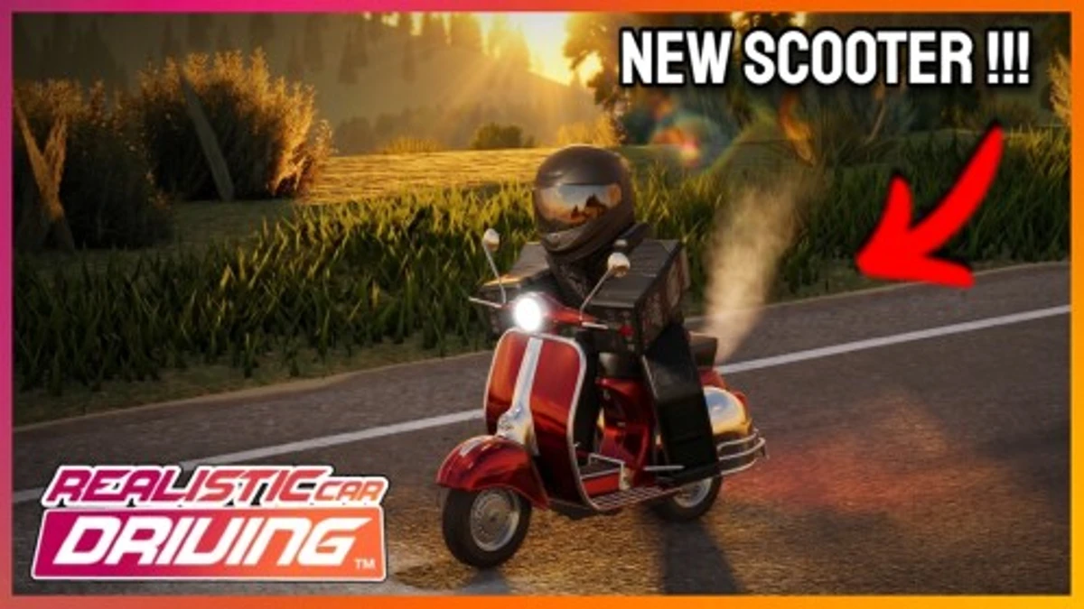Realistic Car Driving Roblox game icon and codes
