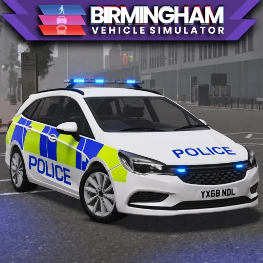 Birmingham Vehicle Simulator Roblox game icon and codes