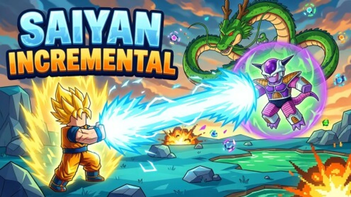 Saiyan Incremental Roblox game icon and codes