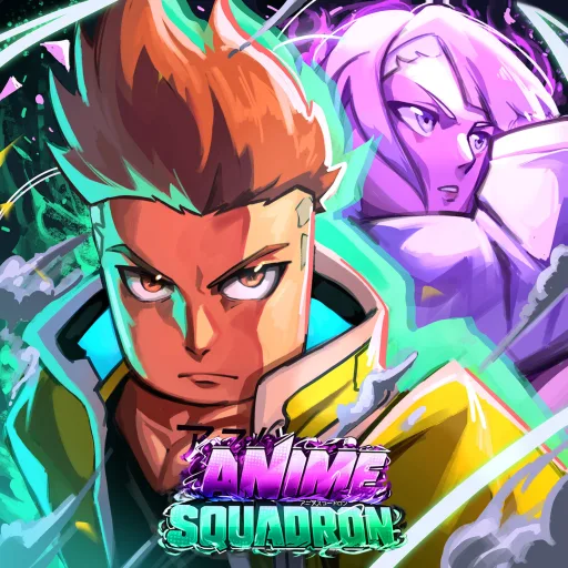 Anime Squadron Roblox game icon and codes