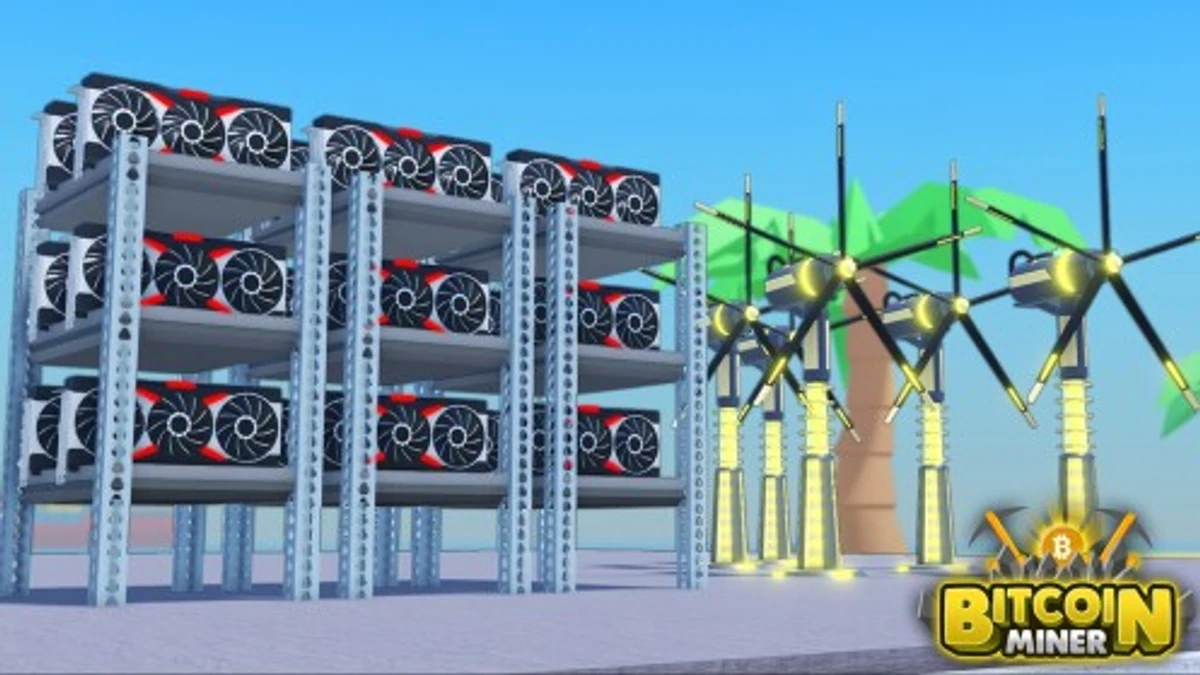 Bitcoin Miner Roblox game icon and codes
