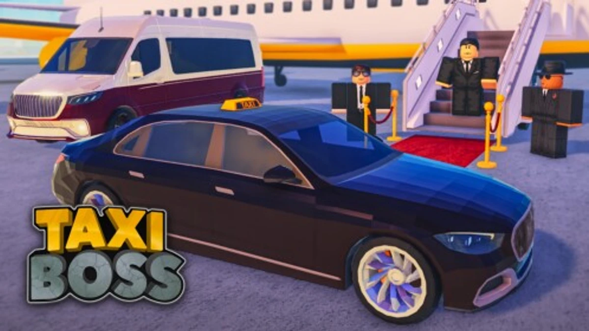 Taxi Boss Roblox game icon and codes