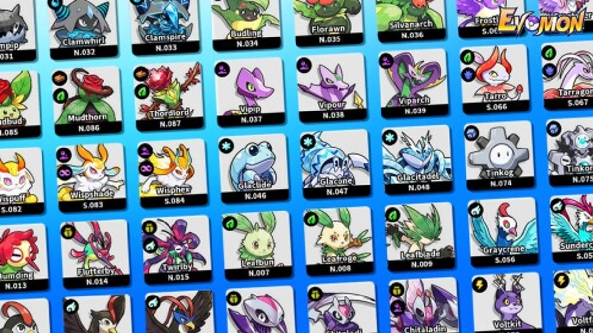 Evomon Roblox game icon and codes