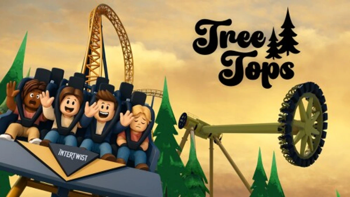 Tree Tops Theme Park Roblox game icon and codes