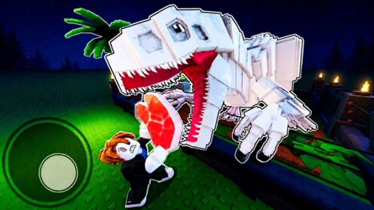 My Dino Park Roblox game icon and codes