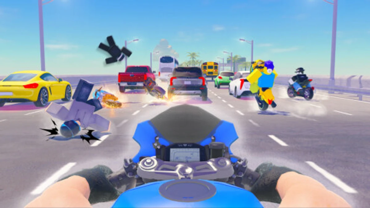 Motorcycle Mayhem Roblox game icon and codes