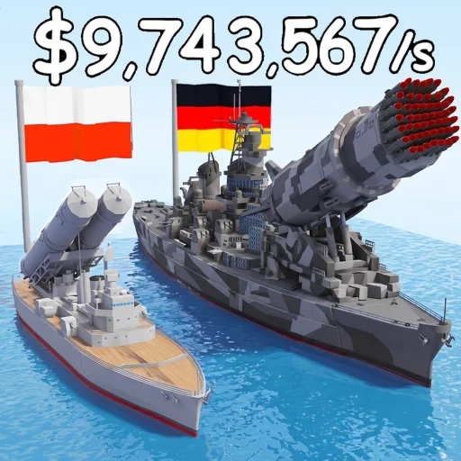 Roblox Navy War Roblox game icon and codes