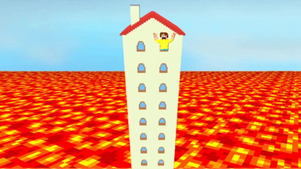 The Floor Is LAVA! Roblox game icon and codes