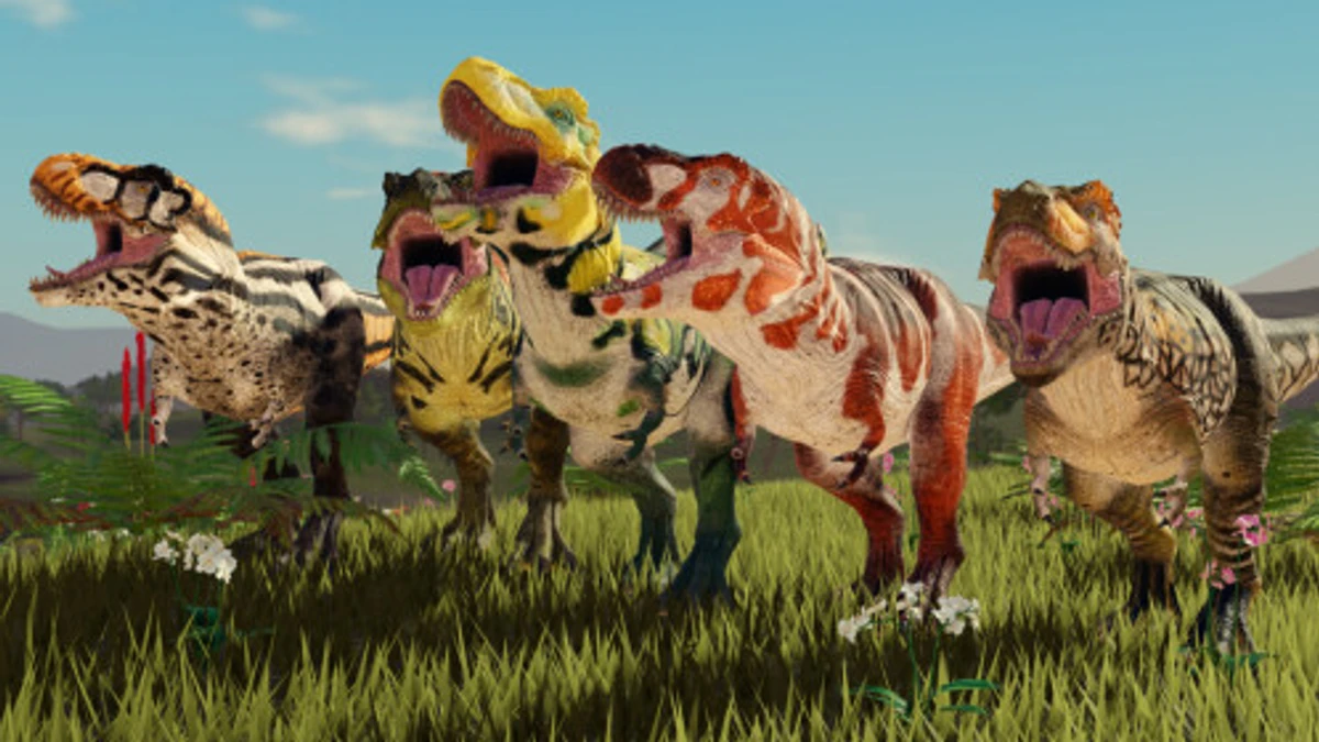 Dinosaur Life Roblox game icon and codes