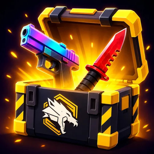 Caser & Keser - Open Cases & Upgrade Your Skins Roblox game icon and codes
