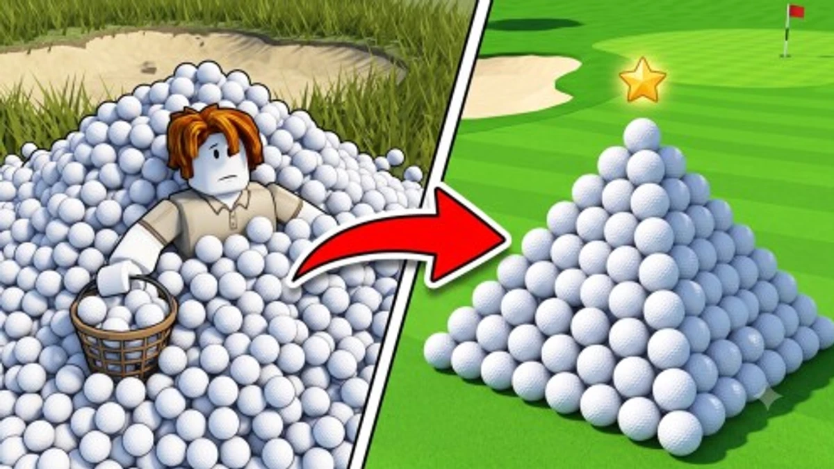 Clean the Golf Yard Roblox game icon and codes