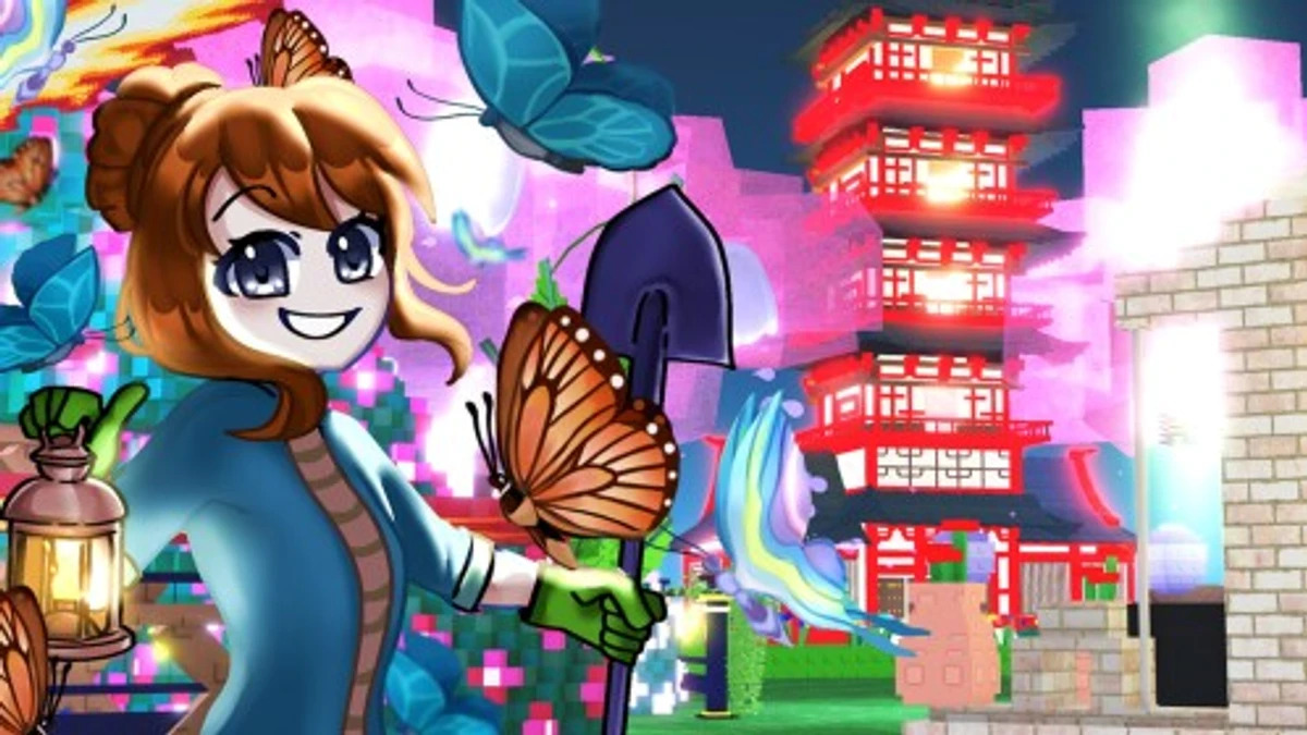 BUILD your Butterfly Garden Roblox game icon and codes