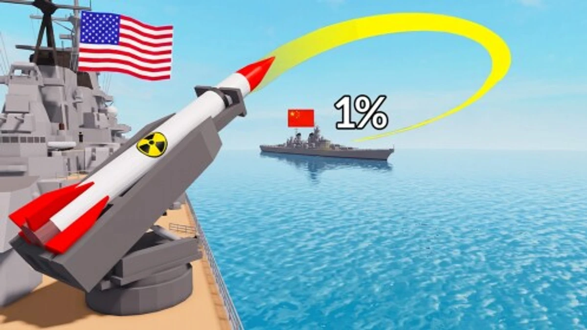 Navy War Roblox game icon and codes