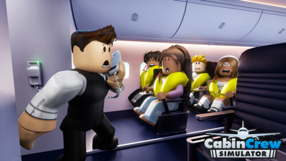 Cabin Crew Simulator Roblox game icon and codes