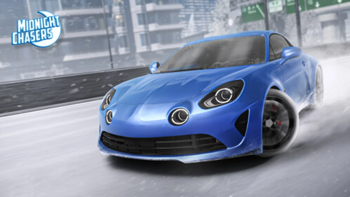 Midnight Chasers: Highway Racing Roblox game icon and codes
