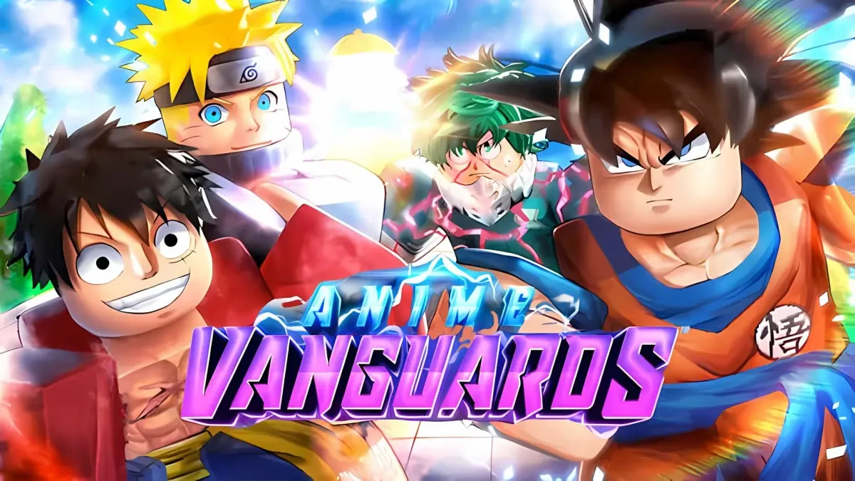 Anime Vanguards Roblox game icon and codes
