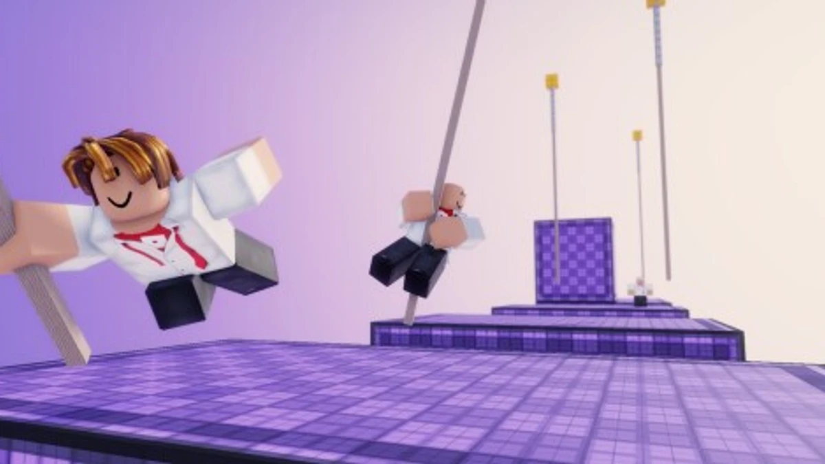 Rope Swing Obby Roblox game icon and codes
